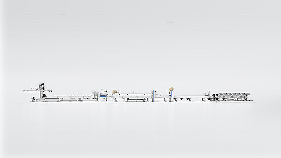 Kaschieranlage für PUR Hotmelt