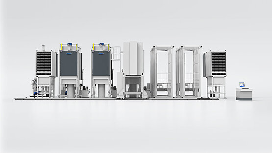 PCB-Presse und Laminieranlage