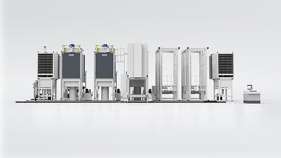 PCB-Presse und Laminieranlage