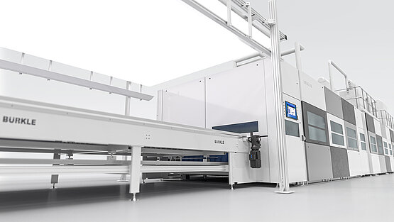 Autoklavenfreie Glaslaminieranlage