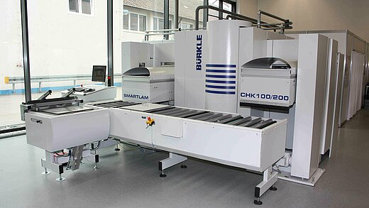 CHK Laminieranlage für Plastikkarten von BÜRKLE CHK Laminieranlage für Plastikkarten von BÜRKLE